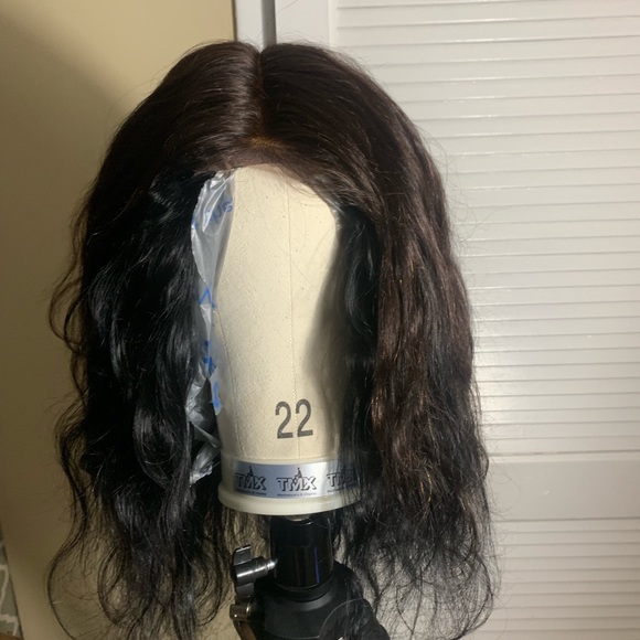 Body Wave Closure Glue Wig main image 5